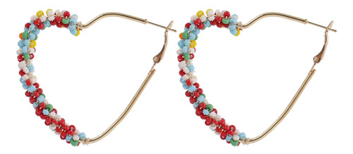 Pendientes Bohemios Hechos A Mano Con Cuentas