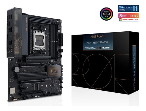 Placa Asus Proart B650 Creator Am5 Dd5 Usb-c Dp Usb 3.2