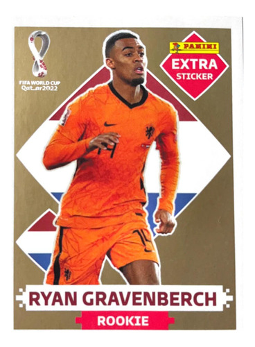 Barajita Panini Extra Sticker Ryan Gravenberch Bronce