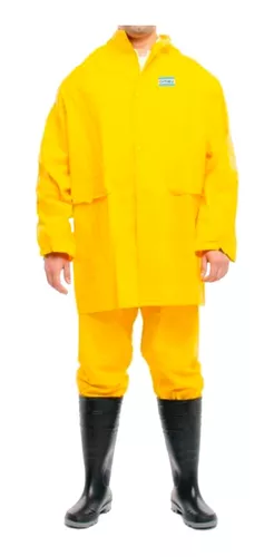 CAPA DE LLUVIA OMBU PVC TALLE XXL AMARILLO