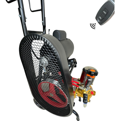 Bomba De Lava Jato Motor Mono 2cv 15m C/ Controle E Carrinho