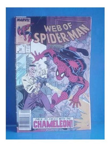 Web Of Spiderman 54 Marvel Comics Ingles