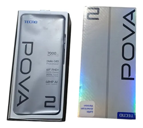 Tecno Pova 2 Dual Sim 128 Gb Polar Silver 6 Gb Ram (Usado)