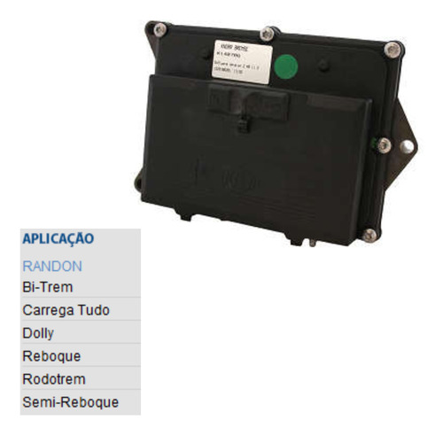 Módulo Abs 24v Unidade Comando Ecu Carretas Knorr K140786v01