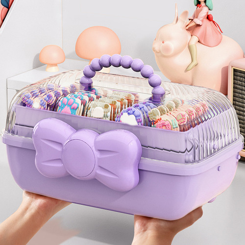 Caja De Almacenamiento Portátil Para Joyas Y Accesorios Para