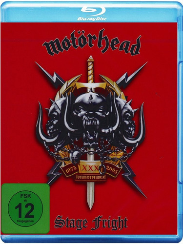 Motorhead Stage Fright Blu-ray Import.nuevo Cerrado En Musi