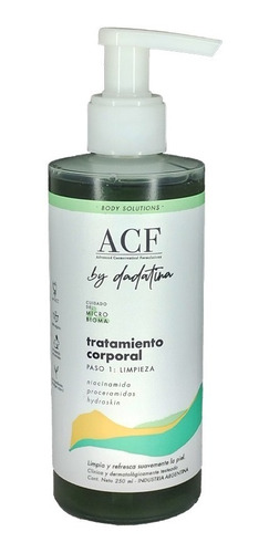 Dadatina Tratamiento Gel De Limpieza Corporal Paso 1