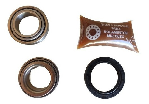 Imagem 9 de 10 de Kit Rolamento Roda Traseira Ford Ka 1997 1998 1999 2000-2002