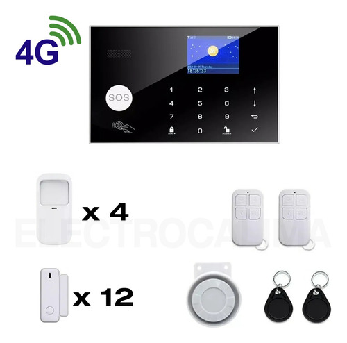 Alarma Inalambrica Para Casa Gsm Y Wifi