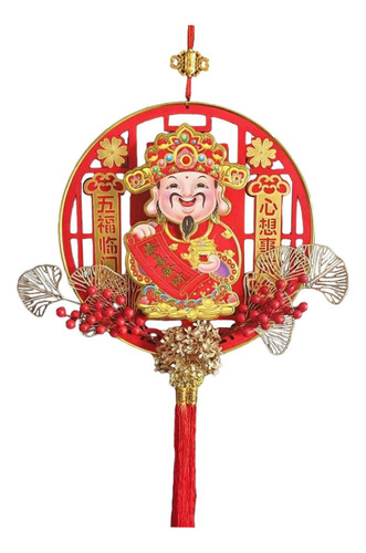 Yc Decoración Colgante De Año Nuevo, Abalorio Con 32cmx80cm