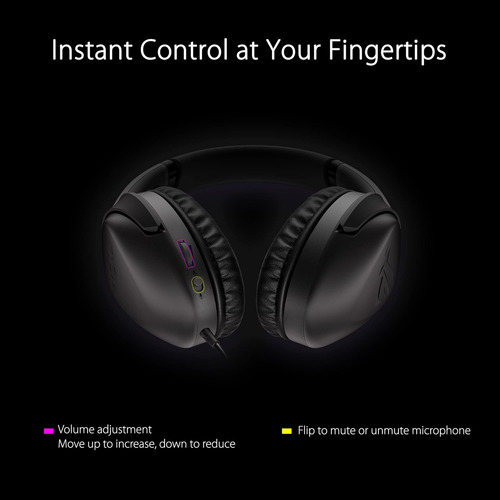 Asus Rog Strix Go Core Core Wired Gaming Aurictos | Conector