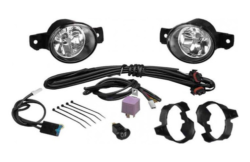 Kit Faros Auxiliares Antiniebla Compatible Con Renault Clio2