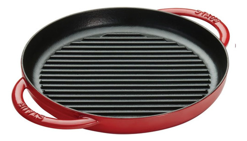 Staub - Parrilla De Hierro Fundido (10.0 In), Color Cereza