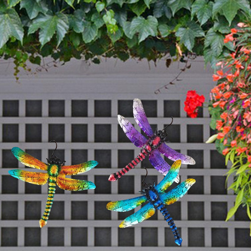 Ta Escultura De Arte De La Pared Decoración De Libélula,