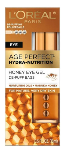 L´oreal Gel De Ojos Miel Age Perfect Hydra Nutrition 15ml Tipo De Piel Todo Tipo De Piel