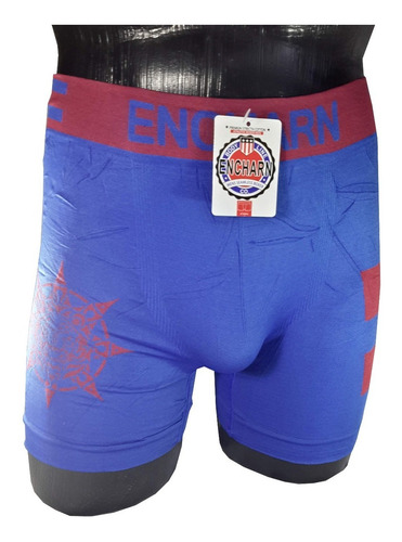 Docena Boxer Interior Hombre Pierna Larga Micro Fibra Enchar