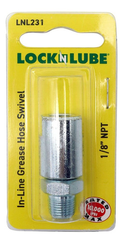 Locknlube Manguera Giratoria Para Pistola De Engrase, Clasi.