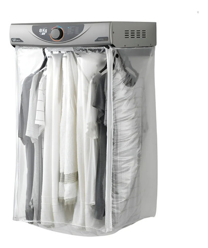 Secadora de roupas por ar quente Fischer 28200-63977 Super Ciclo elétrica 8kg silver