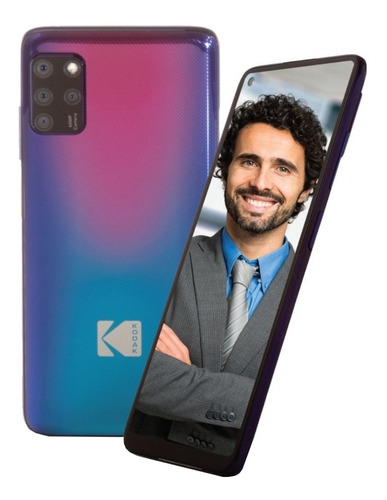 Imagen 3 de 3 de Kodak Smartway F1 Dual SIM 64 GB azul/rosa 4 GB RAM