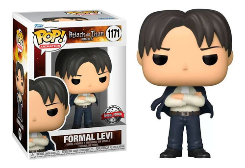 Pop Funko Attack On Titan Formal Levi Special Edition #1171