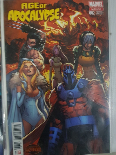 Lote De 4 Piezas Marvel Comics Age Off Apocalypse (Usado)