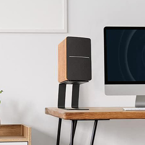 Soporte De Altavoz De Escritorio De Metal Resistente 5