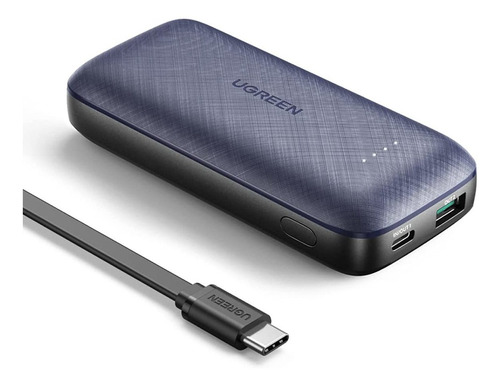 Cargador 10000mah Energía De Banco Portátil Usb C Con...