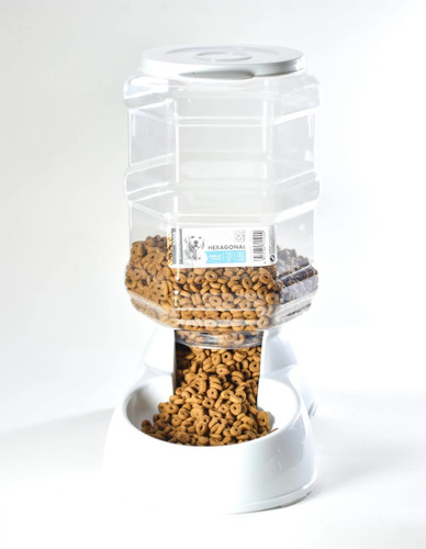 Comedero Automático Dispenser Alimento Perros Gatos 3,5 Kg