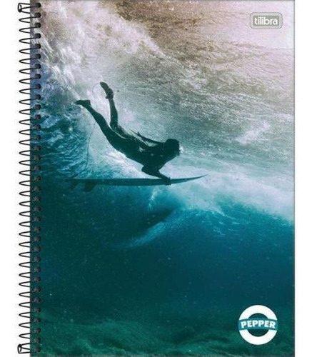 Caderno 320 Cd Pepper Masculino Tilibra