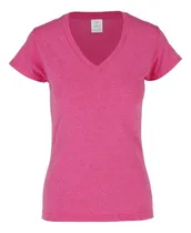 Comprar Playera Cuello V Manga Corta Yazbek. Mujer. Varios Colores 