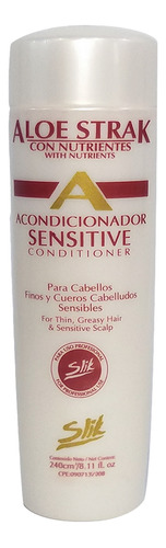 Acondicionador Sensitive Cabello Fino Aloe Strak 240cc Slik