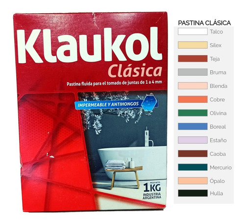 Pastina Klaukol Clasica X 1 Kilo Caja Silex Local