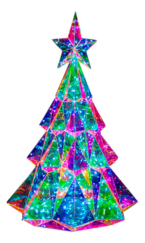 Arbol De Navidad Adorno Navideño Decoracion Lampara Led 50cm