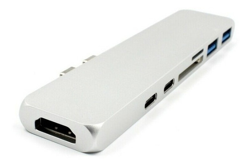 Tarjeta Type-c Ranura Tf Lector Sd Adaptador Hdmi Macbook