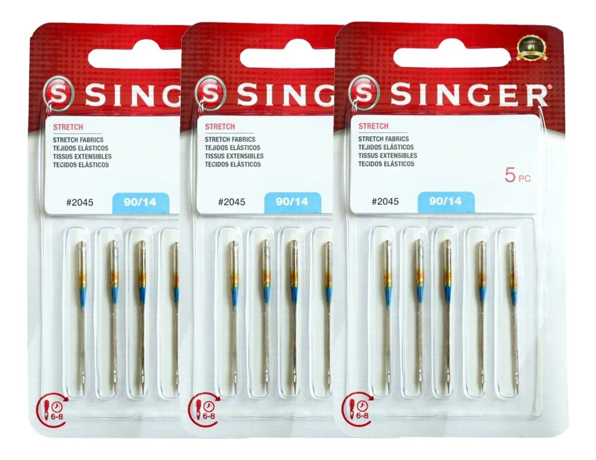Aguja Singer Para Maquina De Coser ( Pack 3 ) - #14