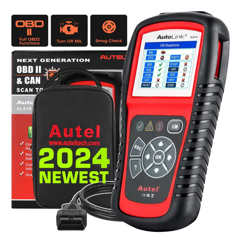 Autel Autolink Al519 Obd2 - Escáner De Motor 6 Herramient