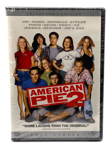 Dvd American Pie 2 / Película 2001 / Nuevo Sellado
