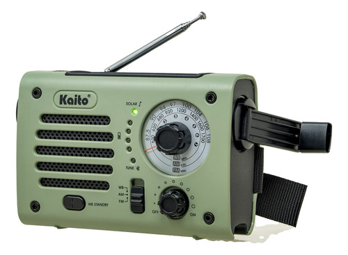 Kaito Radio De Emergencia Ka380 Y Altavoz Bluetooth Portatil