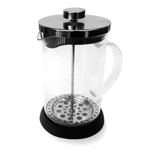 Imagen 1 de 5 de Cafetera Embolo Metal 600ml Pettish Online