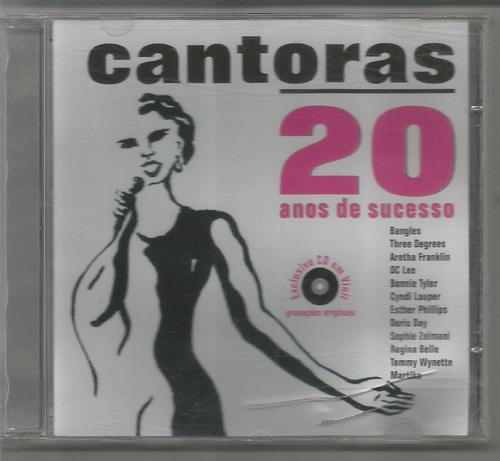 20 Anos De Sucesso - Cantoras - Cd Usado - Aretha Franklin