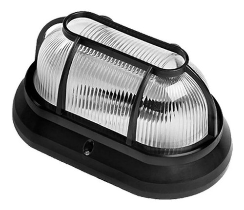 Imagem 2 de 2 de Kit 06pçs Luminaria Tartaruga Externo Preta E-27