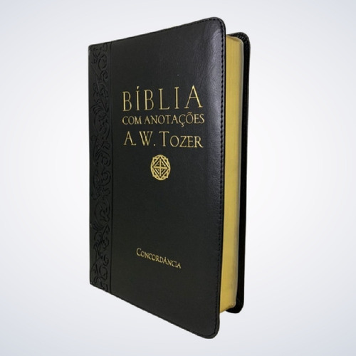 Bíblia De Estudo A.w Tozer Média Com Anotações Luxo Cpad