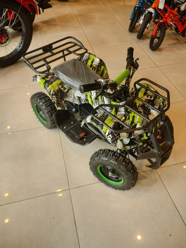 Cuatriciclo Para Niños Sunra Eléctrico - Atv 800w Okm - V