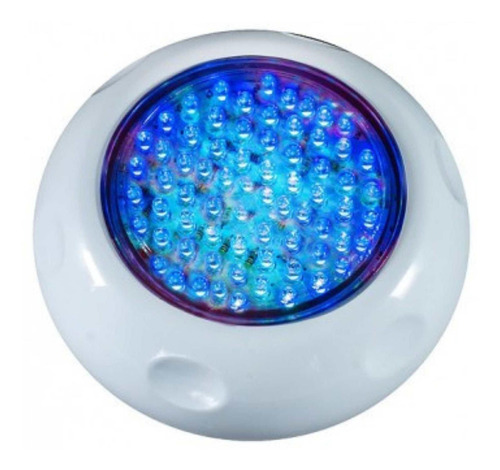 Refletor Led 70 Pontos 5w Iluminação Piscina Abs Luz Azul