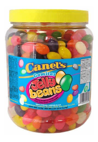 Frijolitos Frutales Gomitas Jelly Beans Canels  1.5kg 