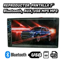 Comprar Reproductor Pantalla 7 Pulgadas Bluetooth Aux Usb Sd Mp3