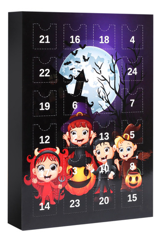 Calendario De Adviento De Halloween 2023, 24 Formas De Ágata
