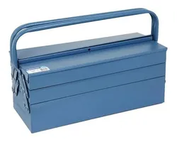 Comprar Caixa Para Ferramentas Sanfonada Marcon 550 - 5 Gavetas 550 Cor Azul no Mercado Livre