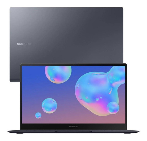 Imagem 7 de 7 de Notebook Samsung Galaxy Book S mercury gray táctil 13.3", Intel Core i5 L16G7 8GB de RAM 256GB SSD, Intel UHD Graphics G7 1920x1080px Windows 10 Home