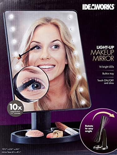 Ideaworks Light-up Mirror - Espelho Grande Com 16 Luzes Led